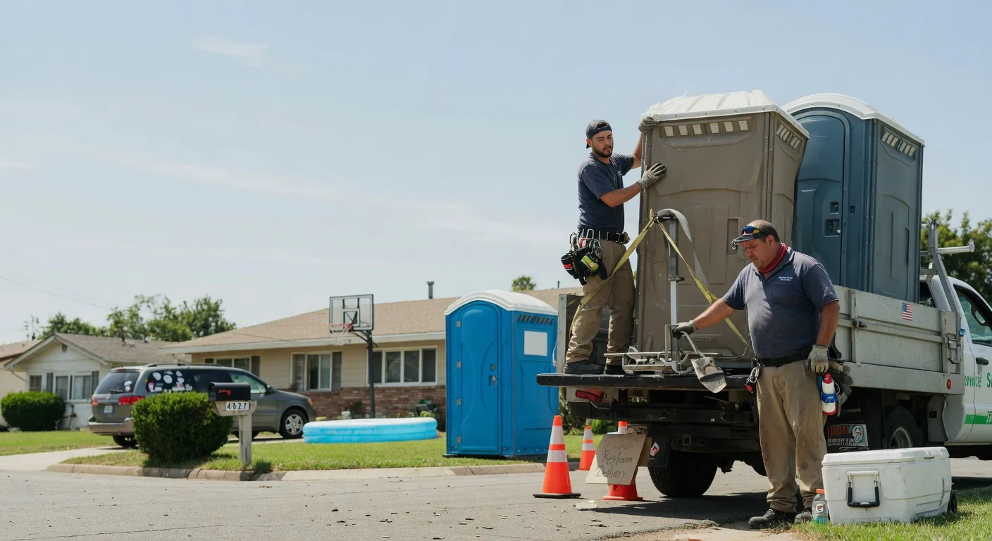 Porta Potty Rental in Gas, KS near me